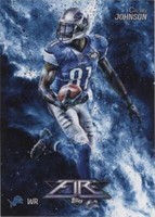 2014 Topps Fire Calvin Johnson #88