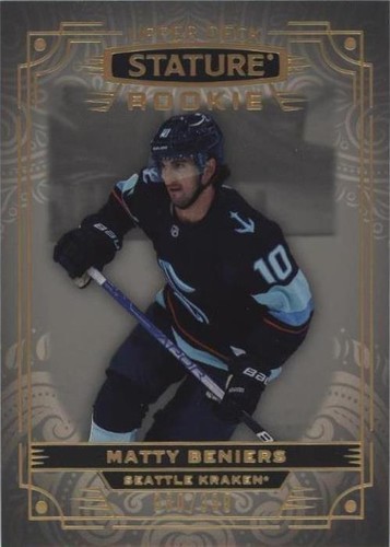 2022-23 Upper Deck Stature - Matty Beniers #102