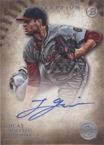 2015 Bowman Inception - Lucas Giolito #PA-LG