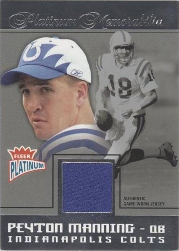 2004 Fleer Platinum Peyton Manning #PM-PM
