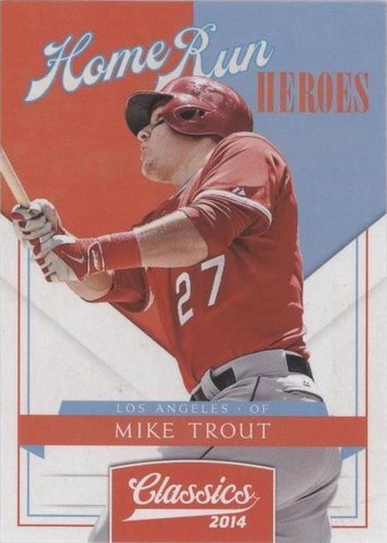 2014 Panini Classics - Mike Trout #15