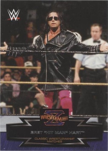 2015 Topps WWE Road to Wrestlemania - Bret Hart #8