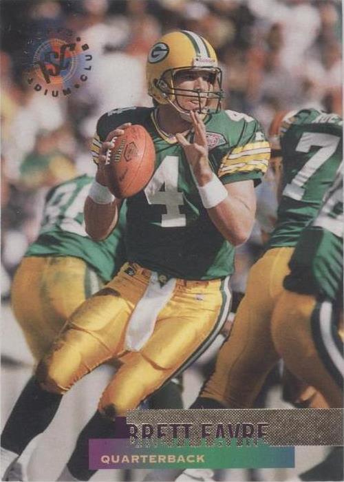 1995 Topps Stadium Club Brett Favre #320