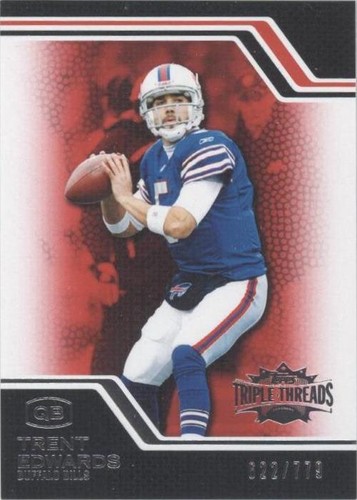 2008 Topps Triple Threads Trent Edwards #22