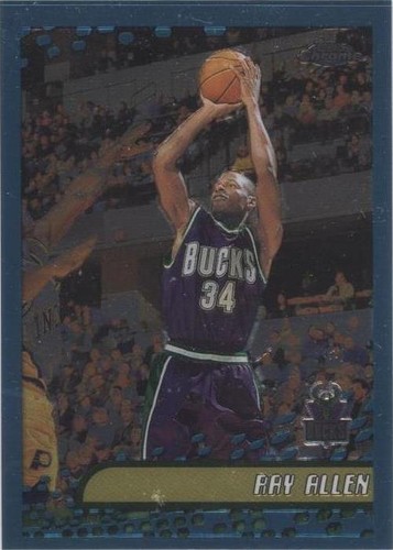 2001-02 Topps Chrome - Ray Allen #25