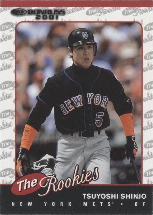 Donruss The Rookies 2001 - Tsuyoshi Shinjo #R4