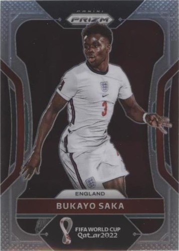 2022-23 Panini Prizm EPL Soccer BUKAYO SAKA #152 SILVER