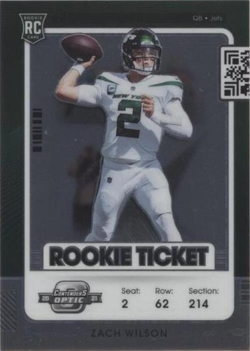 2021 Panini Contenders Optic Zach Wilson #98