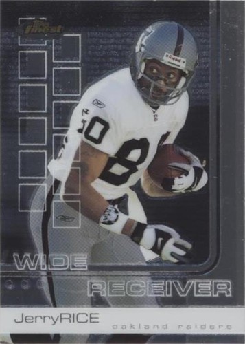 2002 Topps Finest Jerry Rice #14