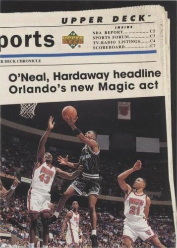 1993-94 Upper Deck Special Edition - Shaquille O'Neal/Anfernee Hardaway #217