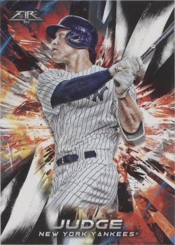 2018 Topps Fire - Aaron Judge #1
