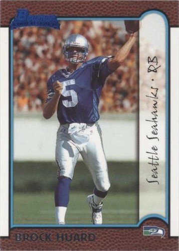 1999 Bowman Brock Huard #172
