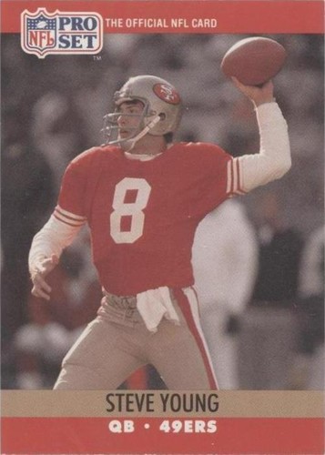 1990 Pro Set Football Steve Young #645 | eBay