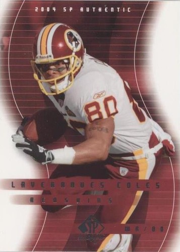2004 SP Authentic Laveranues Coles #89