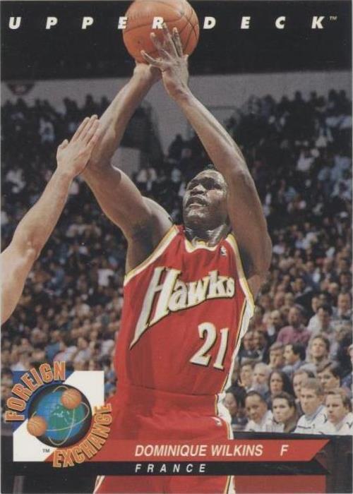 1992-93 Upper Deck International Italian - Dominique Wilkins #85