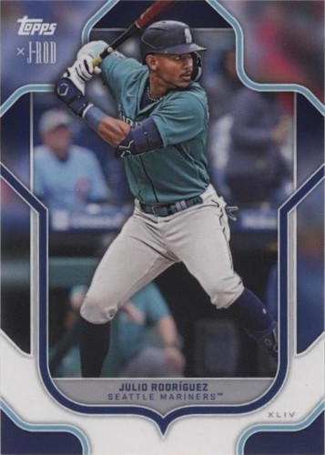 JULIO RODRIGUEZ ANIME ART SSP 2023 TOPPS X J-ROD SHOW OUT