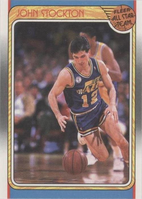 Fleer 1988-89 - John Stockton #127