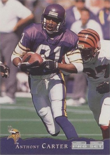 1993 Pro Set Anthony Carter #255
