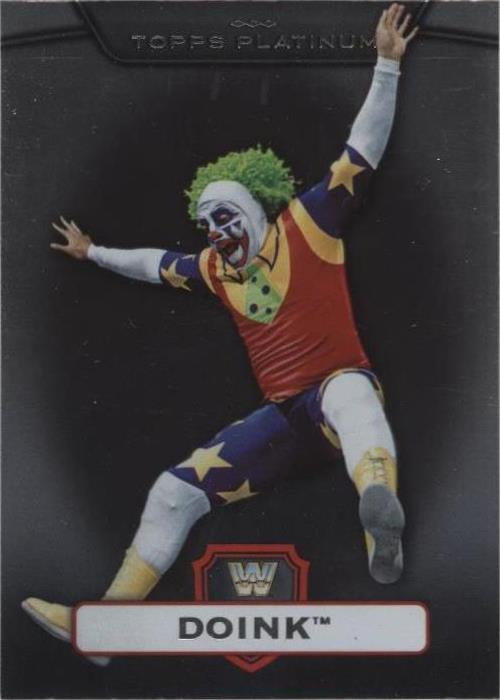 2010 Topps Platinum WWE - Doink the Clown #61