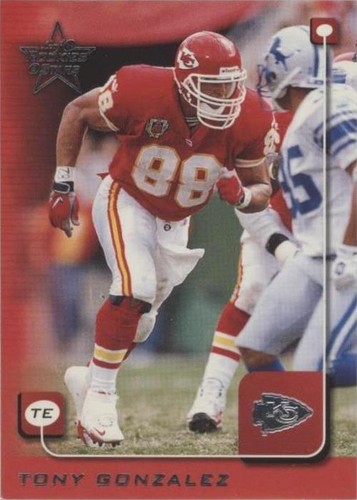 1999 Leaf Rookies & Stars Tony Gonzalez #100