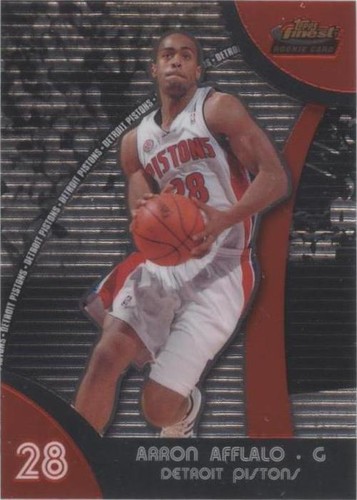 2007-08 Topps Finest - Arron Afflalo #54