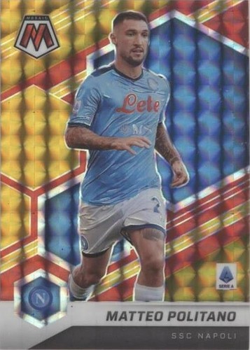 2021-22 Panini Mosaic Serie A Matteo Politano #38