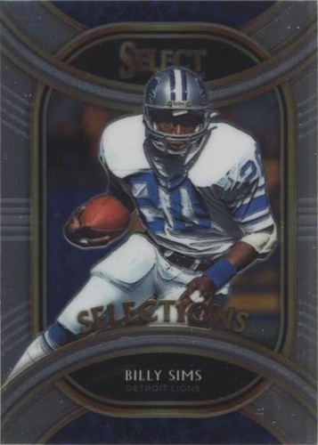 2020 Panini Select Billy Sims #SI-17