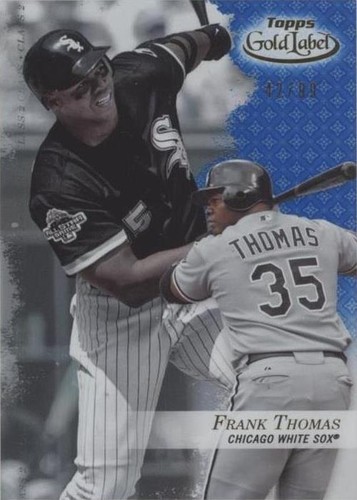 2017 Topps Gold Label - Frank Thomas #52