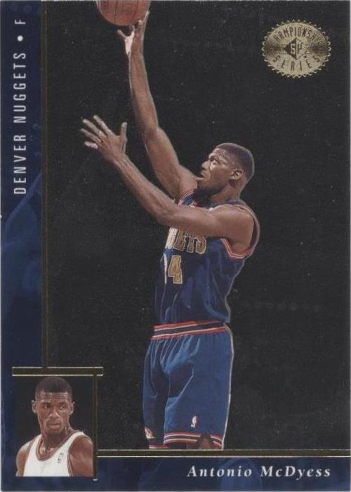 1995-96 SP Championship Series - Antonio McDyess #28