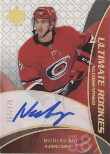 2018-19 Upper Deck Ultimate Collection - Nicolas Roy #RRA-NR