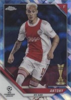 2021-22 Topps Chrome UCL Sapphire Edition Antony #31