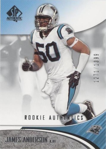 2006 SP Authentic James Anderson #154