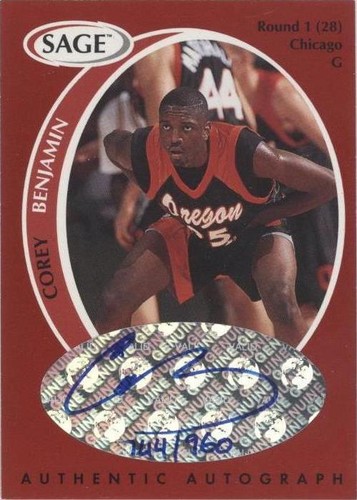 1998 SAGE - Corey Benjamin #A2