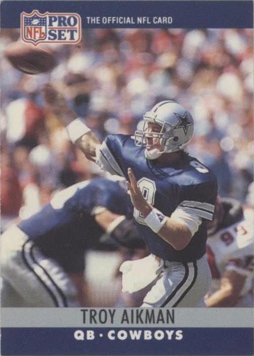 Juego profesional Troy Aikman #78 1990