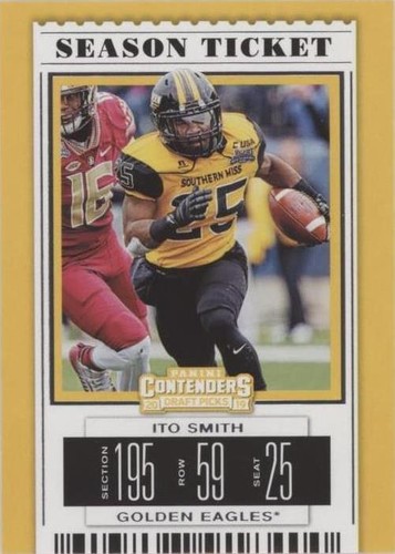2019 Panini Contenders Draft Picks Ito Smith #42