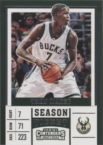 2017-18 Panini Contenders Draft Picks - Thon Maker #47