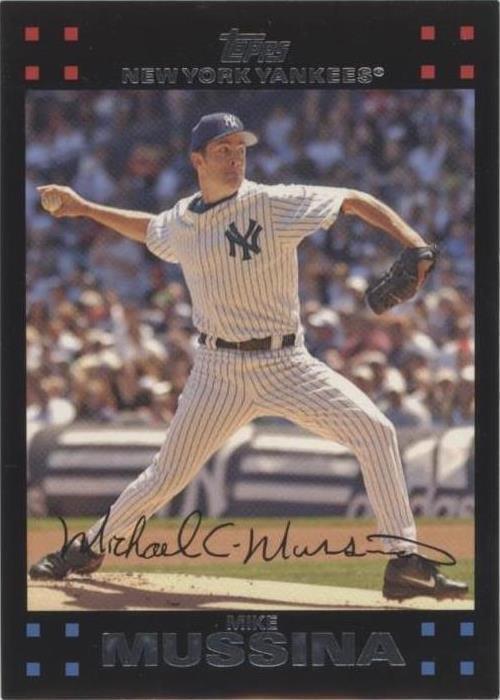 2007 Topps New York Yankees Limited Edition Gift Set - Mike Mussina #NYY8