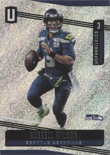 2019 Panini Unparalleled Russell Wilson #163