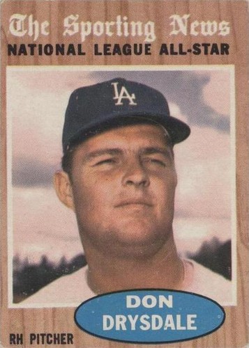 1962 Topps - Don Drysdale #398