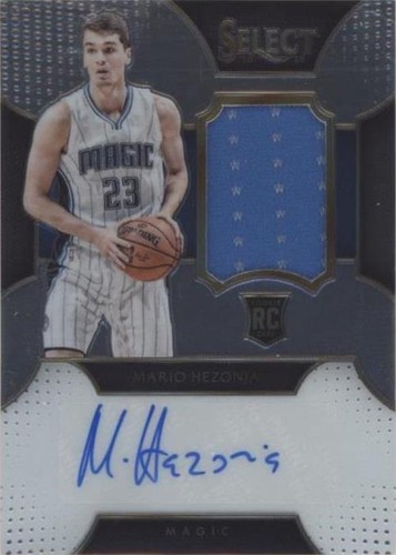 2015-16 Panini Select - Mario Hezonja #RA-MHZ