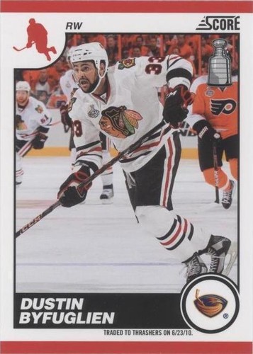 2010-11 Score - Dustin Byfuglien #54