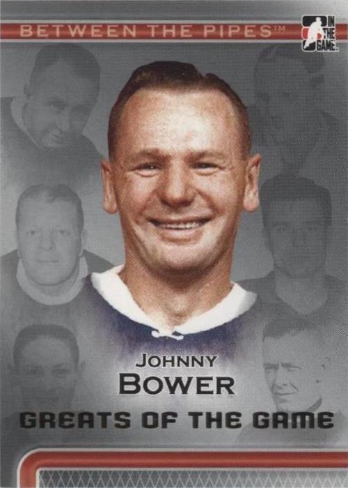 2006-07 In the Game Between the Pipes - Johnny Bower #95