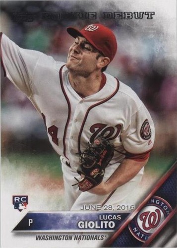 2016 Topps Update Series - Lucas Giolito #US213