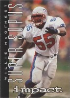 1995 Skybox Impact Willie McGinest #166