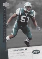 2006 Upper Deck Rookie Debut Jonathan Vilma #69