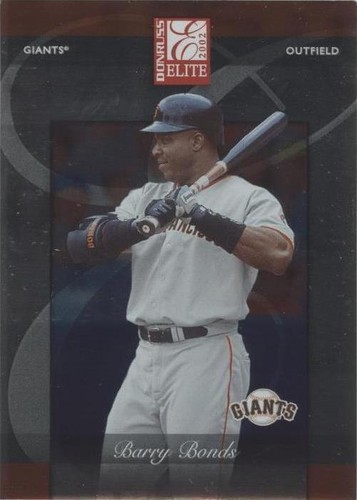 2002 Donruss Elite - Barry Bonds #25