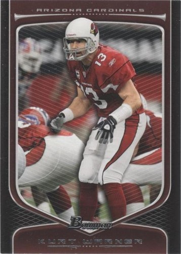 2009 Bowman Draft Picks Kurt Warner #14