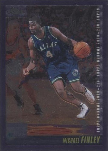 2000-01 Topps Chrome - Michael Finley #82