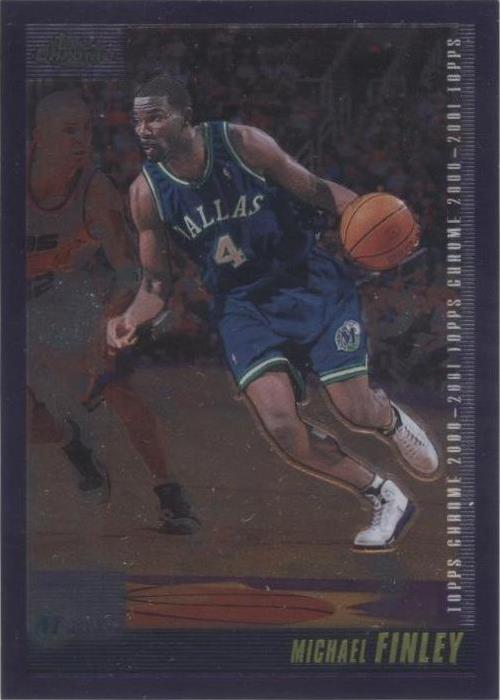2000-01 Topps Chrome - Michael Finley #82