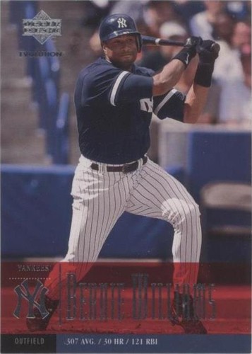 2001 Upper Deck Evolution - Bernie Williams #38